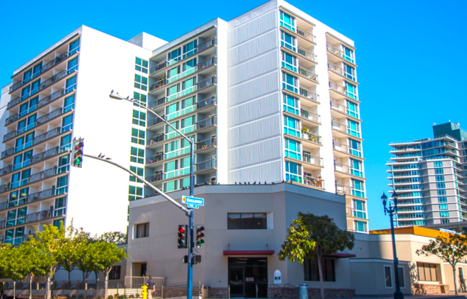 Image of San Diego Square building exterior